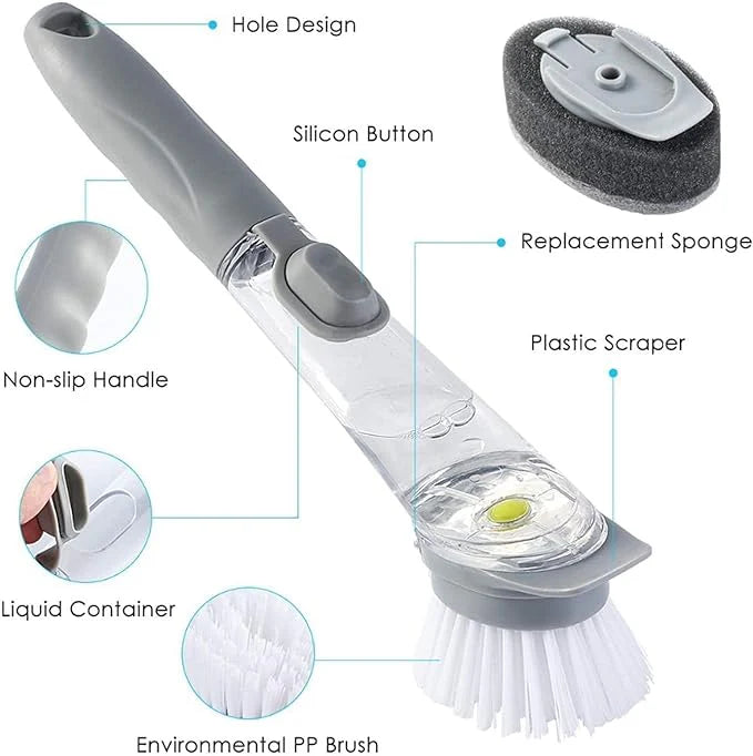 "Electric Cleaning Brush for Kitchen – Fast, Powerful & Rechargeable!"