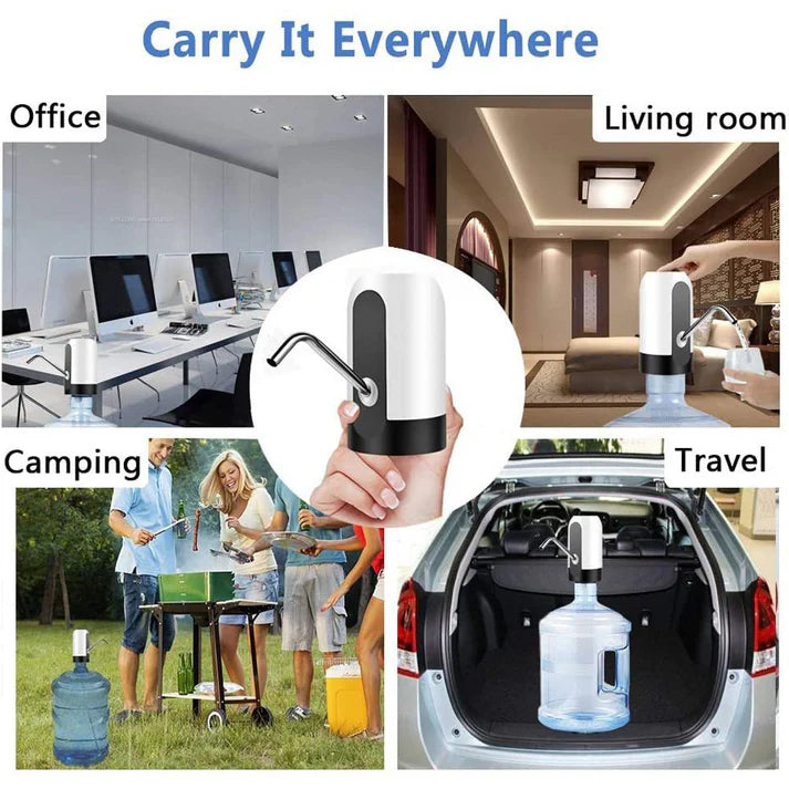 "Electric Water Dispenser Pump – Portable, Rechargeable & Hassle-Free!"