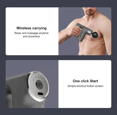 Skin Rejuvenation Made Easy – Facial Massage Gun with Smart Vibration