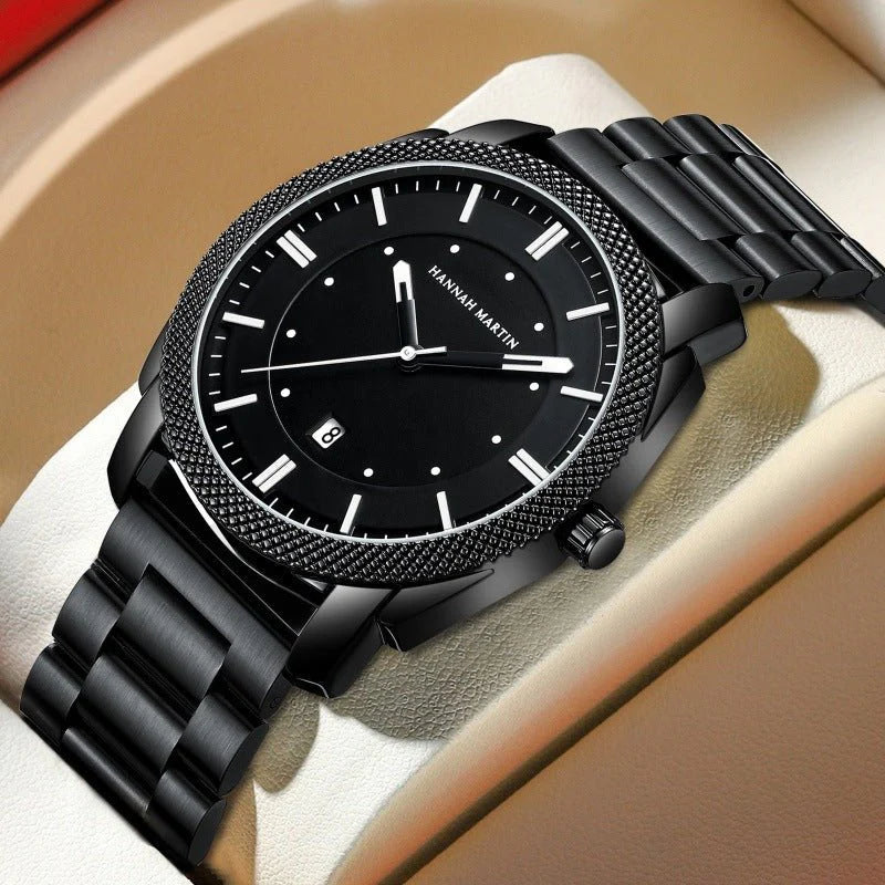 Men's Premium Steel Watch – Waterproof, Elegant & Durable