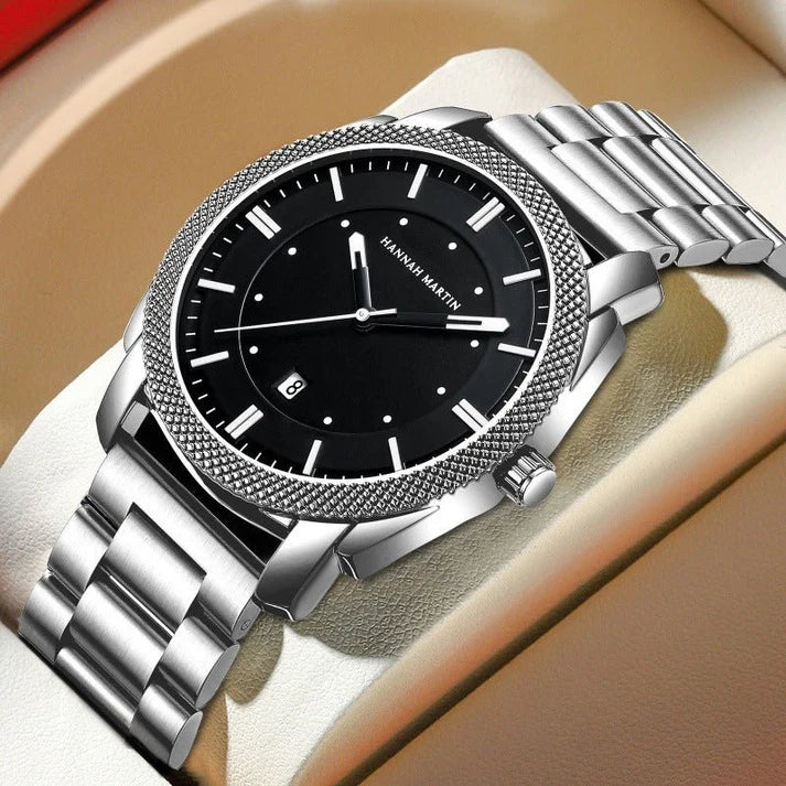Men's Premium Steel Watch – Waterproof, Elegant & Durable