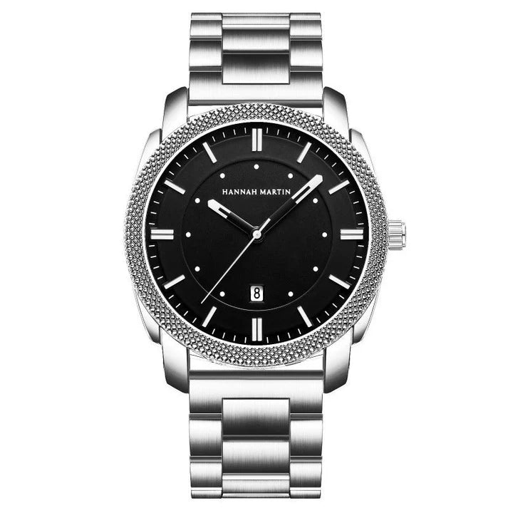 Men's Premium Steel Watch – Waterproof, Elegant & Durable
