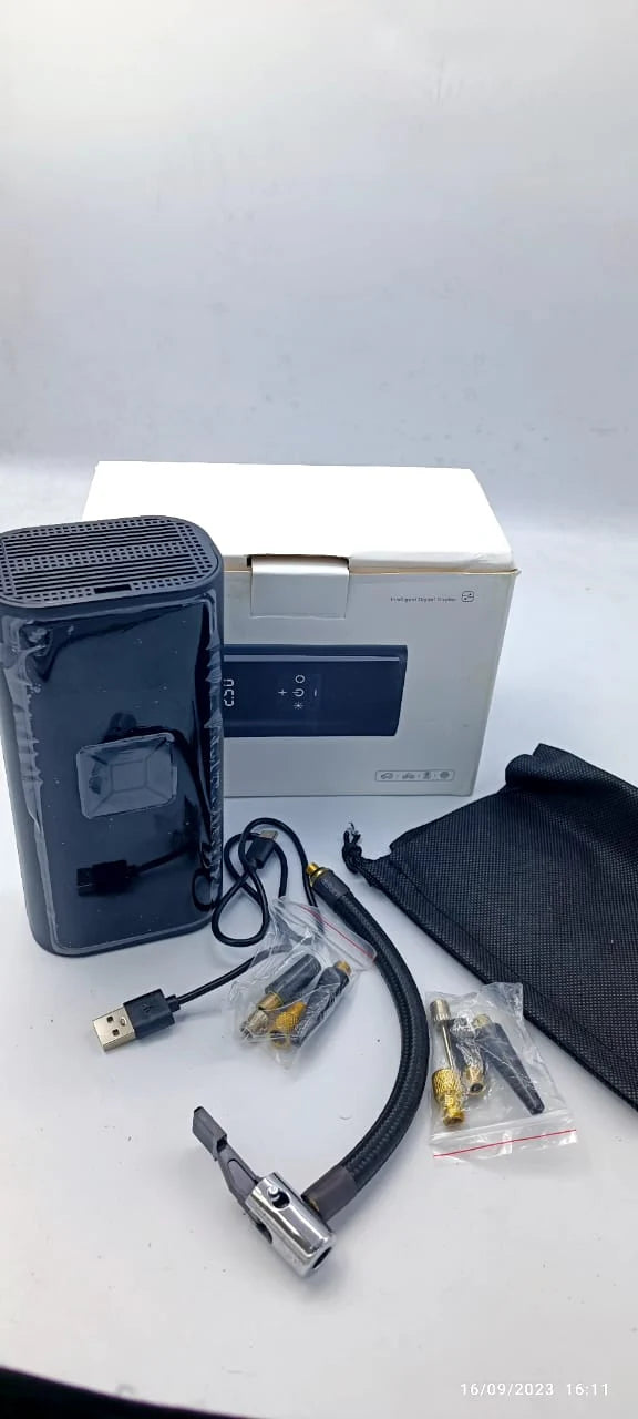 Portable Electric Air Pump – Fast & Cordless Inflation for Car, Bike & Sports