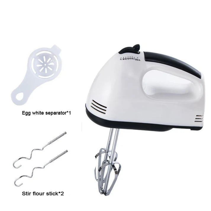 "Super Hand Mixer with Turbo Mode – Mix, Whip & Blend in Seconds!"