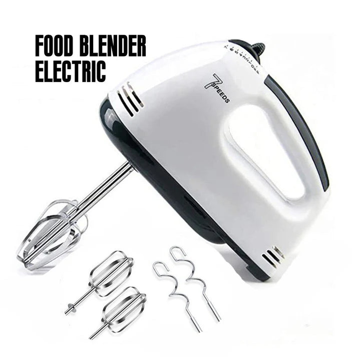 "Super Hand Mixer with Turbo Mode – Mix, Whip & Blend in Seconds!"