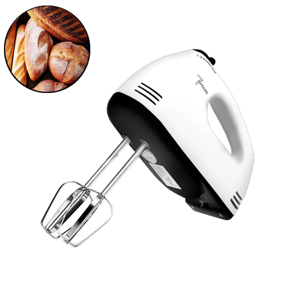"Super Hand Mixer with Turbo Mode – Mix, Whip & Blend in Seconds!"